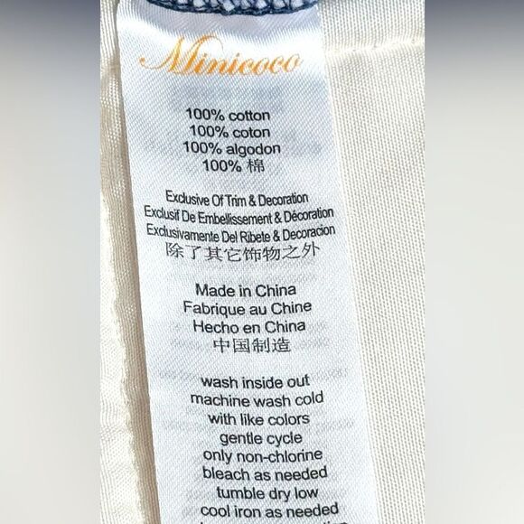 Minicoco Girls Kids Short Sleeve One Piece Cotton Romper Outfit. 18-24 Months. - Picture 4 of 5